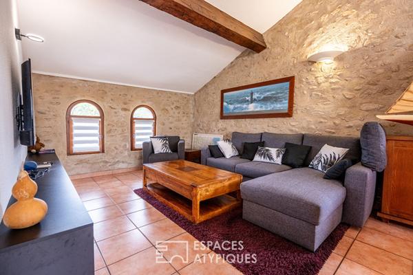 Appartement de charme dans un ancien chai rénové