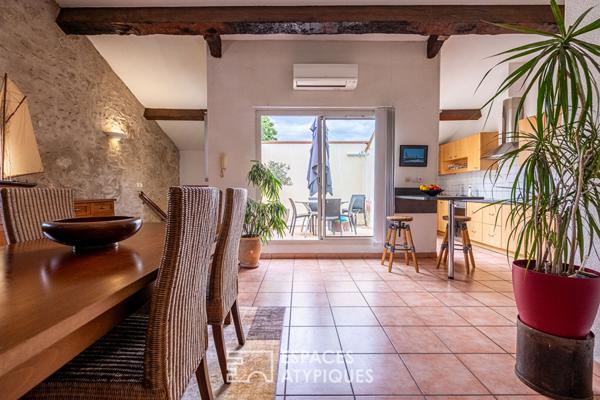 Appartement de charme dans un ancien chai rénové