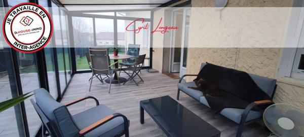 Maison à vendre 5 pièces de 129 m²