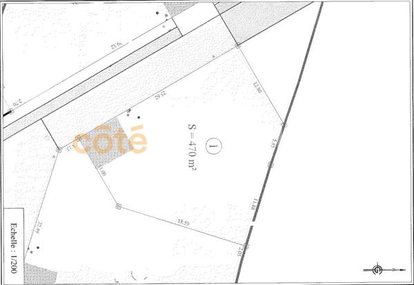 Vente Terrain470 m² - ETAULES (17750)