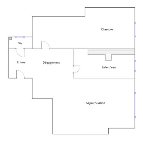 Appartement 2 pièces - 36 m²