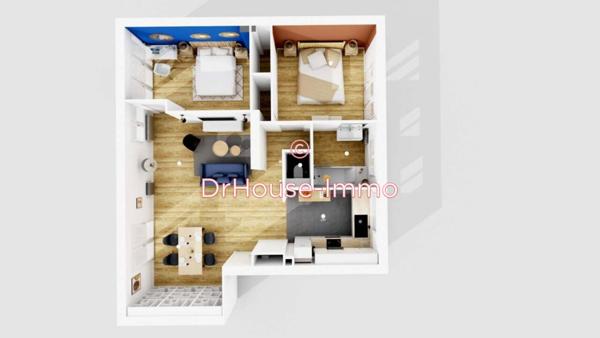 Appartement à vendre 3 pièces de 73 m²