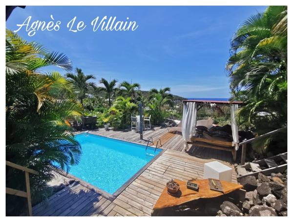 Maison Très Atypique Vue Mer avec Piscine + 2 Chambres d'Hôtes