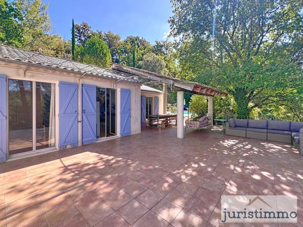Mollans-sur-Ouvèze (26170) ***SOUS COMPROMIS*** Rare à la vente : Propriété avec 2 habitations indépendantes, grande piscine et vue dégag