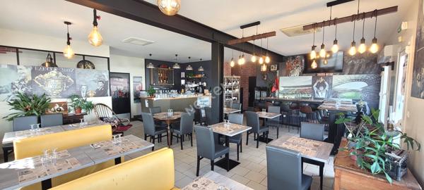 Restaurant chaleureux 40 places , fort potentiel d'évolution, Licence IV