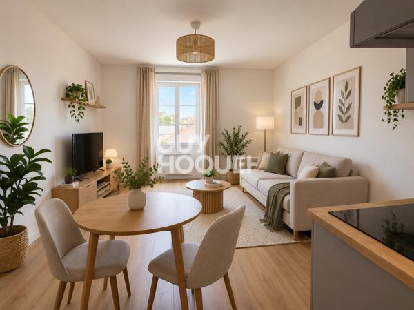 Appartement à vendre de 2 pièces de 33.8 m²