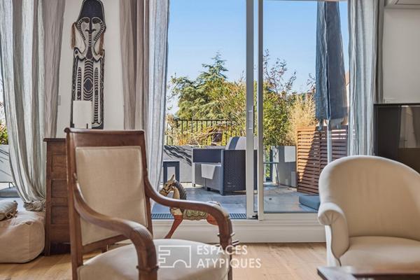 Duplex d’exception en dernier étage avec terrasse panoramique