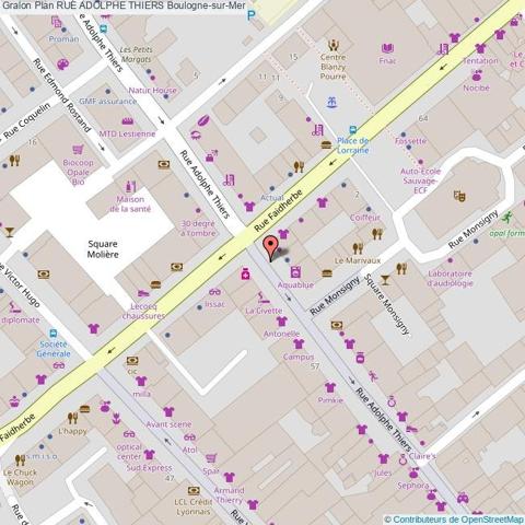 Appartement à BOULOGNE SUR MER (62200)