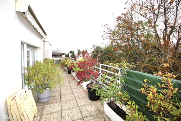 FONTENAY AUX ROSES - LIMITE SCEAUX - DUPLEX DERNIER ETAGE - TERRASSE DE 52 M²