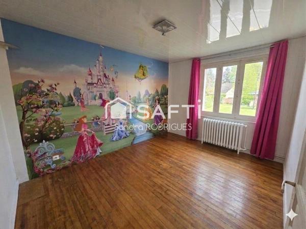 Maison individuelle avec jardin proche de l'axe Saint-Quentin /Laon et à 3 min de l'A26