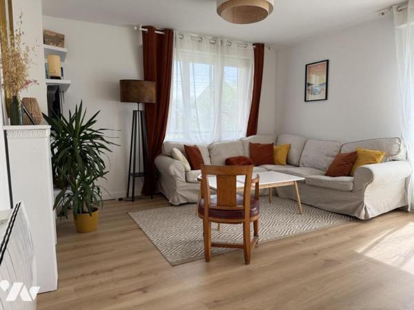 Appartement 3 pièces avec jardin privatif