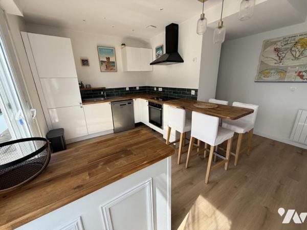 Appartement 3 pièces avec jardin privatif