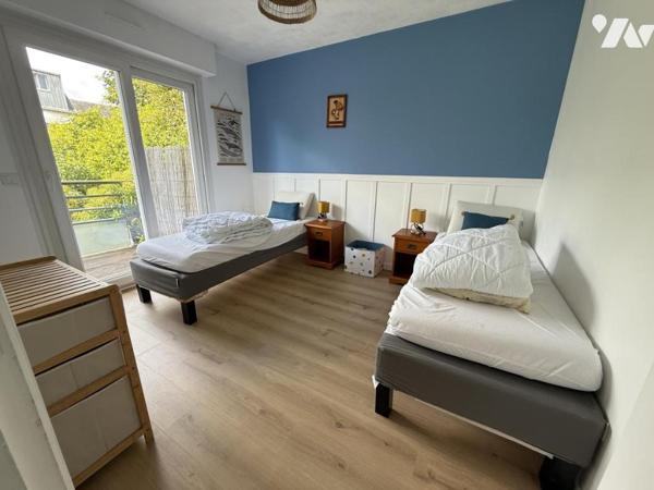 Appartement 3 pièces avec jardin privatif