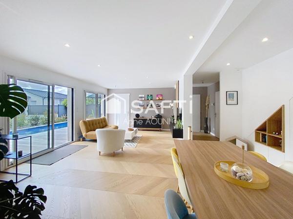 Maison d’architecte contemporaine au Haillan.