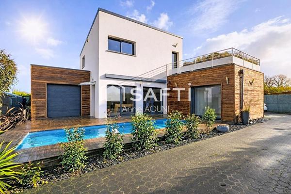 Maison d’architecte contemporaine au Haillan.