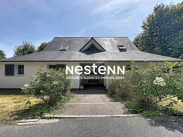Maison - 149 m² - 5800 m² de terrain - 4 chambres - Vie de plain-pied - Quimper Sud