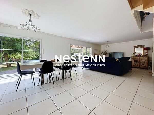 Maison - 149 m² - 5800 m² de terrain - 4 chambres - Vie de plain-pied - Quimper Sud