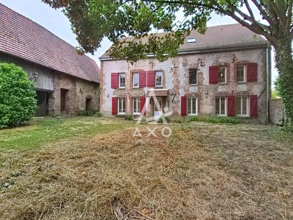 Grande maison rénovée à Auneuil –  grange et jardin clos