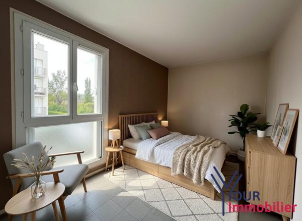 NOUVEAUTÉ – T2 avec BALCON – 48 m² – GRIGNY (69520) – ÉLIGIBLE PRÊT À TAUX ZÉRO
