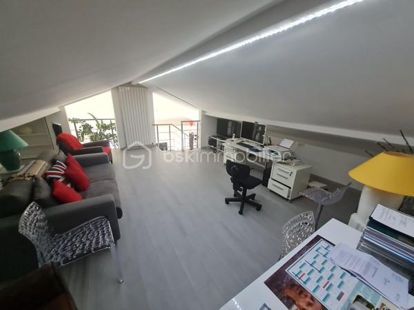 Vente en viager occupé:
Situé au dernier étage, ce superbe appartement de 112,5 m² séduit par ses volumes généreux, sa luminosité remarquable et son agencement parfaitement maîtrisé.

Il se compose d’un vaste espace de vie réunissant séjour et cuisine entièrement équipée, offrant un cadre convivial et contemporain. L’espace nuit propose une suite parentale avec salle d’eau privative, deux belles chambres, une salle de bains, ainsi qu’un WC indépendant. Une mezzanine, modulable selon vos besoins en bureau ou espace détente, vient compléter harmonieusement l’ensemble.

Grâce à sa triple exposition sud, ouest et nord, l’appartement bénéficie d’un ensoleillement optimal tout au long de la journée. Il s’ouvre sur 56 m² de terrasses, dont une magnifique terrasse plein sud de 39,5 m², idéale pour recevoir et profiter pleinement de moments de convivialité en extérieur.

Implanté dans un quartier vivant et recherché, à proximité immédiate des commerces, transports et services, ce bien offre un confort de vie rare.
Deux grands garages en sous-sol, équipés de portes électriques, complètent ce bien aux prestations complètes.

RENTES VIAGÈRES BIEN OCCUPÉ
Crédirentier 1: homme né le 4/3/1946
Crédirentier 2: femme née le 9/11/1949
Table d'espérance de vie : INSEE_20/22 (données provisoires arrêtées à fin décembre 2023)
Rente viagère annuelle: 5113.24 Euros