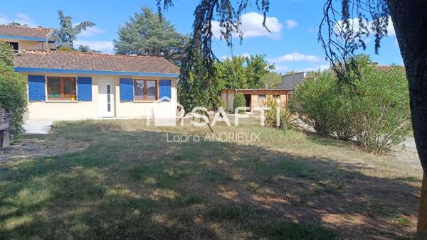 Maison T2 de 55m² sur Labarthe sur Lèze avec un grand jardin