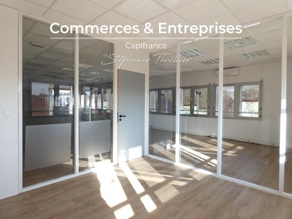 Bureaux 205 m² à louer avec stationnements privatifs au CTMA à VRITROLLES (13)