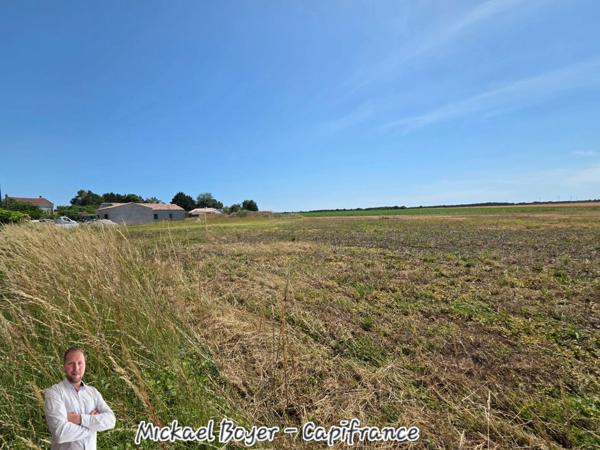 Terrain constructible viabilisé de 1 206 m², environnement calme et verdoyant VAL DU MIGNON (79)