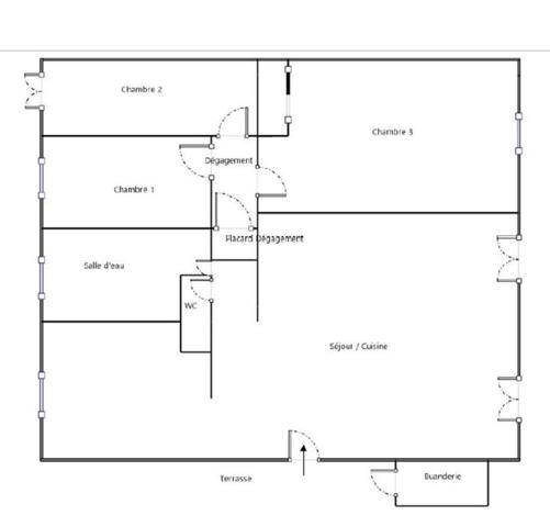 Maison individuelle de plain-pied - 6 pièces 166m2 13790 Peynier