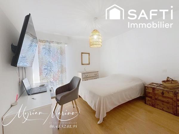 Saint-Raphaël proche centre – 3 pièces lumineux, terrasse, garage, parking