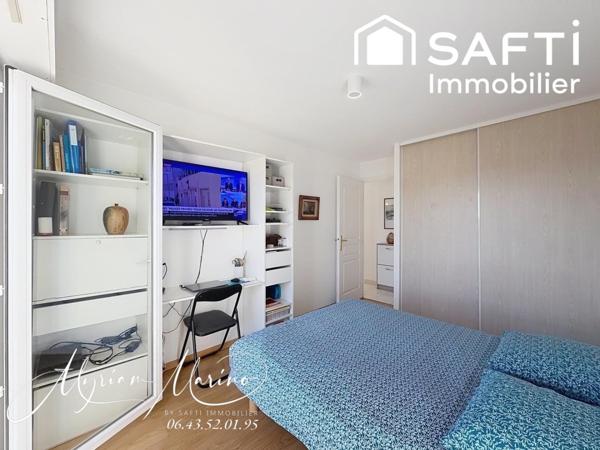 Saint-Raphaël proche centre – 3 pièces lumineux, terrasse, garage, parking