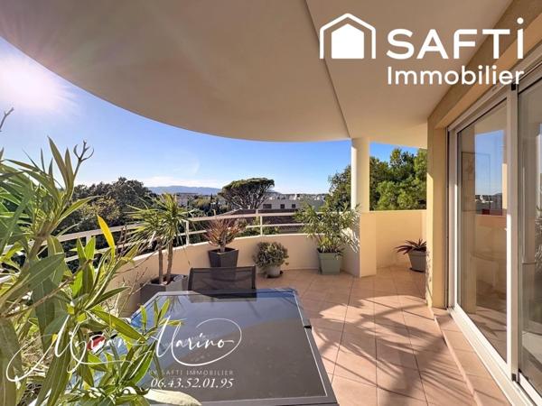 Saint-Raphaël proche centre – 3 pièces lumineux, terrasse, garage, parking