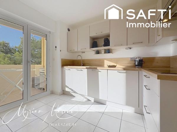 Saint-Raphaël proche centre – 3 pièces lumineux, terrasse, garage, parking