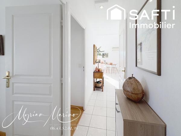 Saint-Raphaël proche centre – 3 pièces lumineux, terrasse, garage, parking