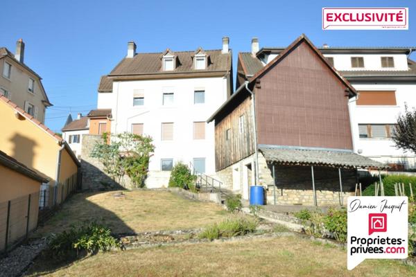 Maison Beaucourt 6 pièces 3 chambres 96.5 m2 + 53.3 m² supplémentaires possibles , dépendances 142.6 m²
