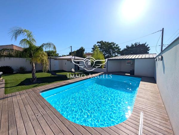 Maison 3 chambres de 155 m² avec studio indépendant et piscine