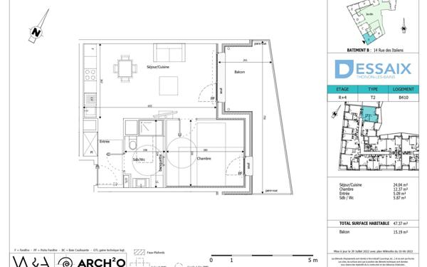 Appartement à louer    2 pièces •  Thonon-les-Bains