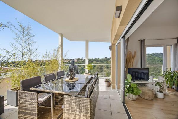 Lumineux appartement 3 pièces avec vaste terrasse