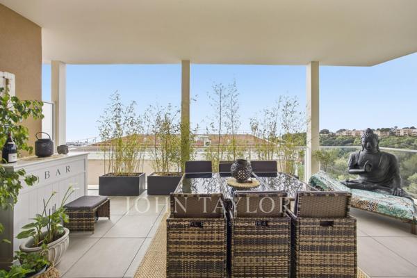 Lumineux appartement 3 pièces avec vaste terrasse