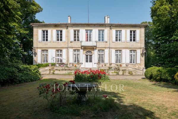 MAISON DE MAÎTRE HISTORIQUE - PARC DE 1,3ha - JOHN TAYLOR