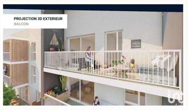 Appartement 3 pièces de 54 m² à Mignaloux-Beauvoir (86550)