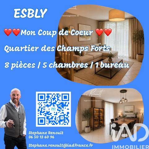 Maison à vendre 8 pièces 133,95 m² Esbly