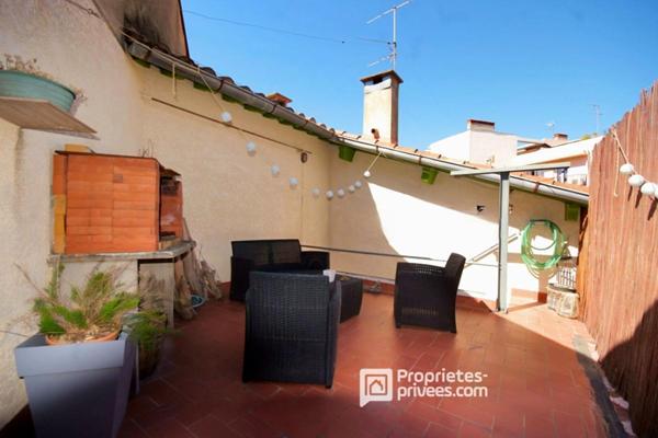 Maison de caractère  6 pièces Perpignan centre avec local / garage de 80 m²