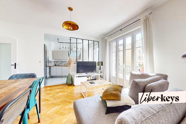 Nice Californie – Grand 2 pièces traversant de 64 m² avec balcons et accès direct Promenade des Anglais