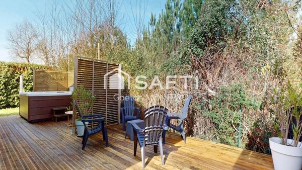 Maison landaise à vendre sur la commune de GASTES – Vivez les Landes entre lac, nature et sérénité.