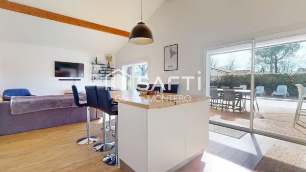 Maison landaise à vendre sur la commune de GASTES – Vivez les Landes entre lac, nature et sérénité.