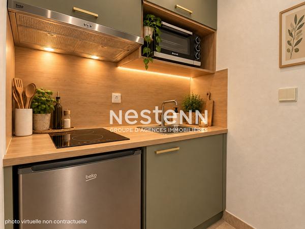 A VENDRE - MINELLE - STUDIO - RDJ - PARKING S-S/CAVE