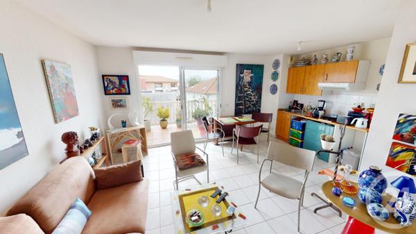 Appartement F2 à vendre  2 pièces - 43,66 m2 BAYONNE - 64