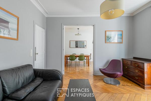 Appartement traversant en étage élevé à sublimer – Élysées-Madeleine