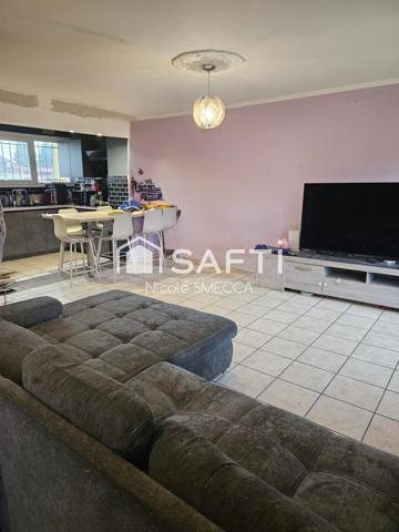 Maison plain pied,2 chambres,jardin,garage