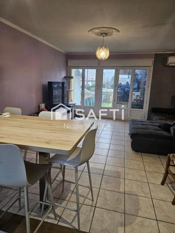 Maison plain pied,2 chambres,jardin,garage